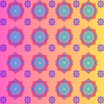 Ethnic boho seamless pattern. Traditional ornament. Tribal pattern. Folk motif.  Stock Illustration