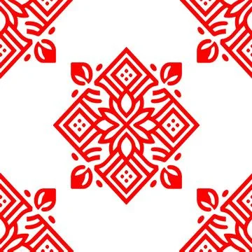 Ethnic boho seamless pattern. Traditional ornament. Tribal pattern. Folk motif.  Stock Illustration