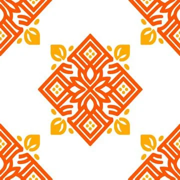 Ethnic boho seamless pattern. Traditional ornament. Tribal pattern. Folk motif.  Stock Illustration