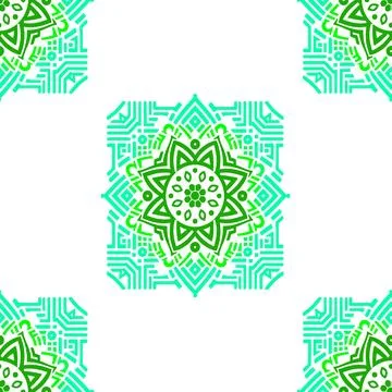Ethnic boho seamless pattern. Traditional ornament. Tribal pattern. Folk motif.  Stock Illustration