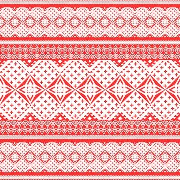 Ethnic boho seamless pattern. Traditional ornament. Tribal pattern. Folk motif.  Stock Illustration