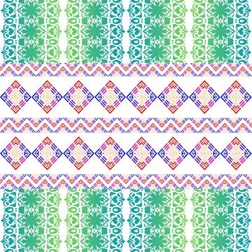 Ethnic boho seamless pattern. Traditional ornament. Tribal pattern. Folk motif.  Stock Illustration