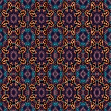 Ethnic boho seamless pattern. Traditional ornament. Tribal pattern. Folk motif.  Stock-Illustration