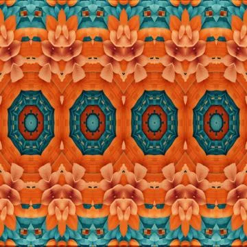 Ethnic boho seamless pattern. Traditional ornament. Tribal pattern. Folk motif.  Stock Illustration