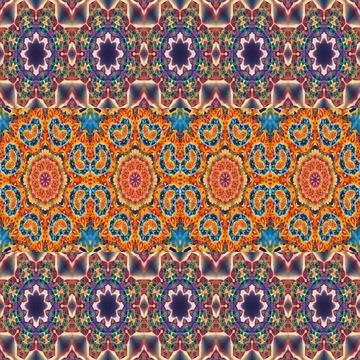 Ethnic boho seamless pattern. Traditional ornament. Tribal pattern. Folk motif.  Stock Illustration