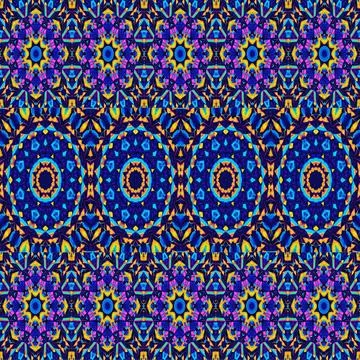Ethnic boho seamless pattern. Traditional ornament. Tribal pattern. Folk motif.  Stock Illustration