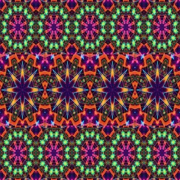 Ethnic boho seamless pattern. Traditional ornament. Tribal pattern. Folk motif.  Stock Illustration