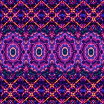 Ethnic boho seamless pattern. Traditional ornament. Tribal pattern. Folk motif.  Stock Illustration