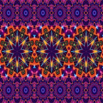 Ethnic boho seamless pattern. Traditional ornament. Tribal pattern. Folk motif.  Stock Illustration