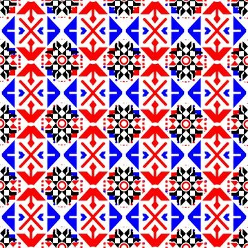 Ethnic boho seamless pattern. Traditional ornament. Tribal pattern. Folk motif.  스톡 일러스트