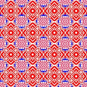 Ethnic boho seamless pattern. Traditional ornament. Tribal pattern. Folk motif.  스톡 일러스트