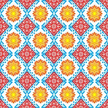 Ethnic boho seamless pattern. Traditional ornament. Tribal pattern. Folk motif.  Illustrazione stock