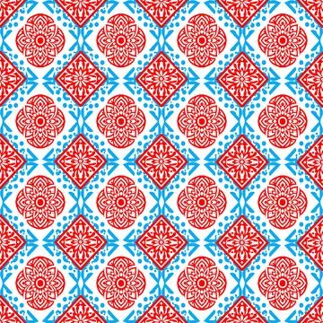 Ethnic boho seamless pattern. Traditional ornament. Tribal pattern. Folk motif.  Stock Illustration