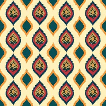 Ethnic boho seamless pattern. Traditional ornament. Tribal pattern. Folk motif.  Stock Illustration