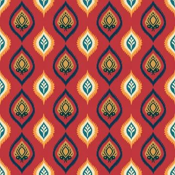 Ethnic boho seamless pattern. Traditional ornament. Tribal pattern. Folk motif.  Stock Illustration