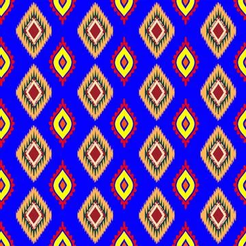 Ethnic boho seamless pattern. Traditional ornament. Tribal pattern. Folk motif.  Stock Illustration