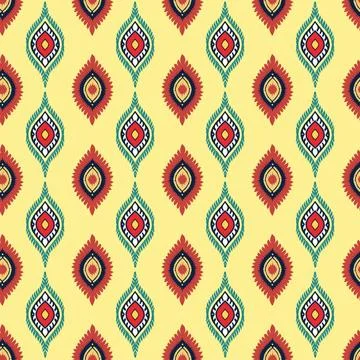 Ethnic boho seamless pattern. Traditional ornament. Tribal pattern. Folk motif.  Illustrazione stock
