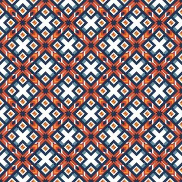Ethnic boho seamless pattern. Traditional ornament. Tribal pattern. Folk motif.  Illustrazione stock