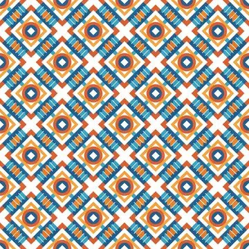 Ethnic boho seamless pattern. Traditional ornament. Tribal pattern. Folk motif.  Illustrazione stock