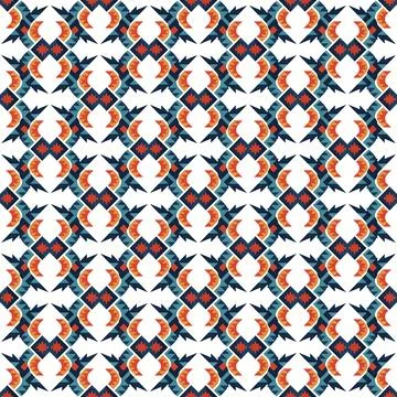 Ethnic boho seamless pattern. Traditional ornament. Tribal pattern. Folk motif.  Stock Illustration