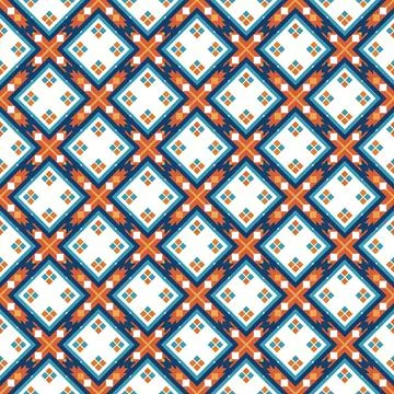 Ethnic boho seamless pattern. Traditional ornament. Tribal pattern. Folk motif.  Stock Illustration