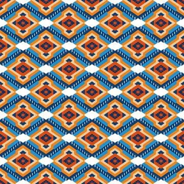 Ethnic boho seamless pattern. Traditional ornament. Tribal pattern. Folk motif.  Illustrazione stock