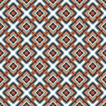Ethnic boho seamless pattern. Traditional ornament. Tribal pattern. Folk motif.  Illustrazione stock