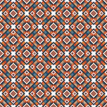 Ethnic boho seamless pattern. Traditional ornament. Tribal pattern. Folk motif.  Illustrazione stock