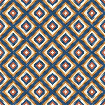 Ethnic boho seamless pattern. Traditional ornament. Tribal pattern. Folk motif.  Illustrazione stock