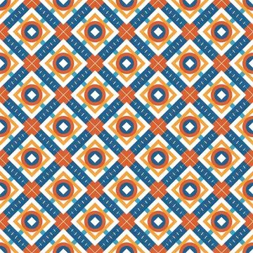 Ethnic boho seamless pattern. Traditional ornament. Tribal pattern. Folk motif.  Stock Illustration