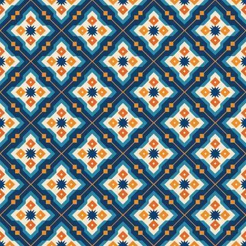 Ethnic boho seamless pattern. Traditional ornament. Tribal pattern. Folk motif.  Illustrazione stock