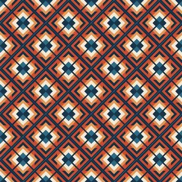 Ethnic boho seamless pattern. Traditional ornament. Tribal pattern. Folk motif.  Illustrazione stock