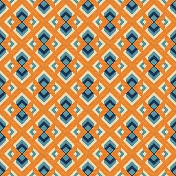Ethnic boho seamless pattern. Traditional ornament. Tribal pattern. Folk motif.  Stock Illustration