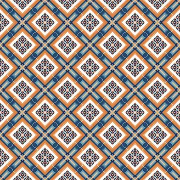 Ethnic boho seamless pattern. Traditional ornament. Tribal pattern. Folk motif.  Stock Illustration