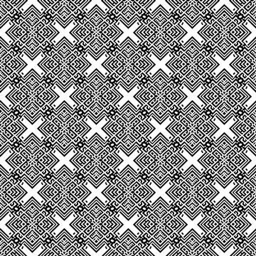 Ethnic boho seamless pattern. Traditional ornament. Tribal pattern. Folk motif.  Stock Illustration