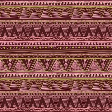 Ethnic boho seamless pattern. Tribal art print. Background texture, wrappin.. Illustrazione stock