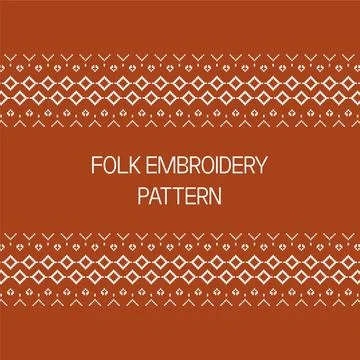 Ethnic boho seamless pattern, tribal, folk motif, textile rapport Stock Illustration