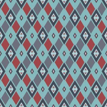 Ethnic boho seamless patterns. Abstract vintage ornament. Vector illustration 스톡 일러스트