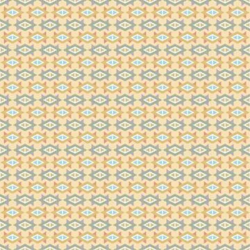 Ethnic boho seamless patterns. Abstract vintage ornament. Vector illustration Stock Illustration