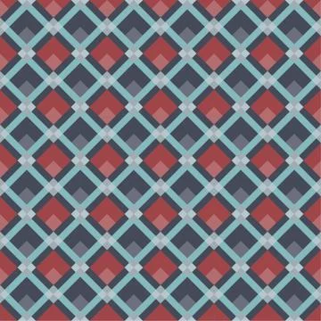 Ethnic boho seamless patterns. Abstract vintage ornament. Vector illustration Stock Illustration