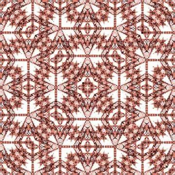 Ethnic Bold Geometric Seamless Pattern Stock Illustration