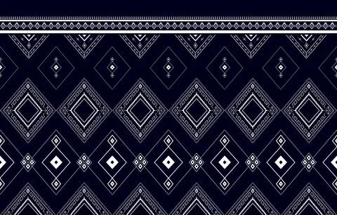 Ethnic Fabric Pattern Illustrazione stock