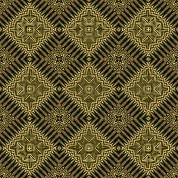 Ethnic Geometric Artwork Pattern Illustration