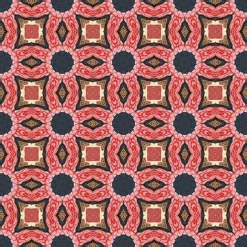 Ethnic geometric pattern Illustrazione stock
