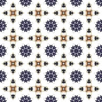 Ethnic geometric pattern 스톡 일러스트