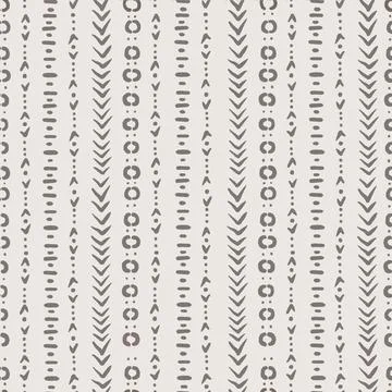Ethnic geometric seamless pattern in beige and grey. Stock Illustration