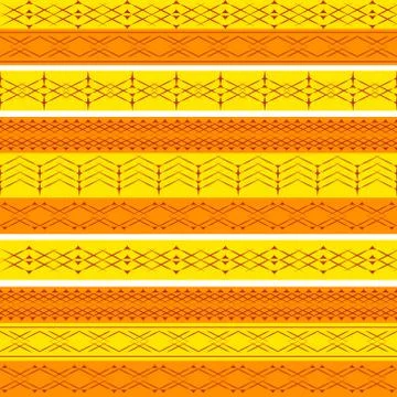 Ethnic geometry seamless pattern Stock Illustration