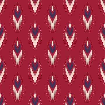 Ethnic ikat patterns geometric native tribal boho motif aztec textile fabric car Illustrazione stock