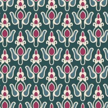 Ethnic ikat patterns geometric native tribal boho motif aztec textile fabric car Illustrazione stock