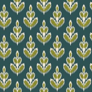 Ethnic ikat patterns geometric native tribal boho motif aztec textile fabric car Illustrazione stock
